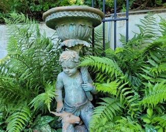 Metal garden planter