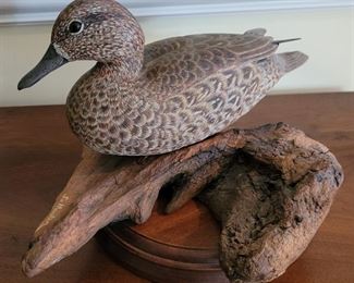 Richard Lemaster carved decoy