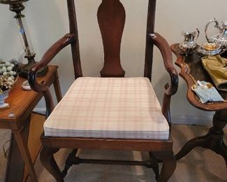 Walker, Son and Co. Queen Anne chairs