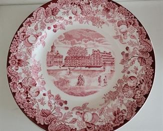 Napoleon transfer ware porcelain plate..