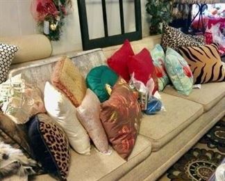 Pillows,
Classic sleeper sofa
