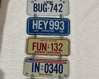 Fun License Plates