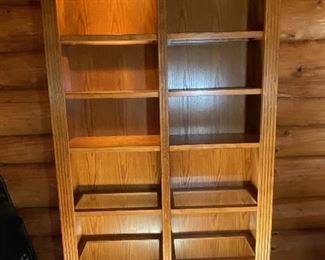 Oak Display Bookshelf