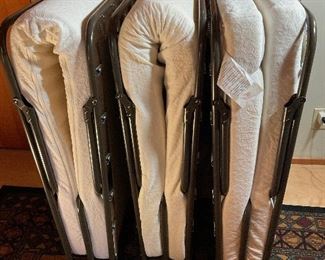 3 Single Roll Away Beds - can be used for camping also