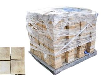 8. Pallet Of Wood Tiles Squares
