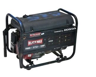46.BLACK MAX 7000 Watt Generator