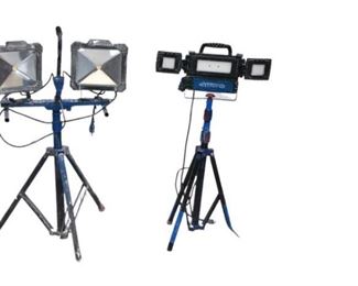 49. Two 2 Standing Work Lights