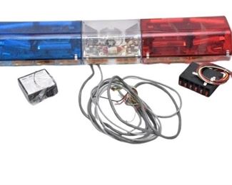 65. Blue Red and White 45 Light Bar