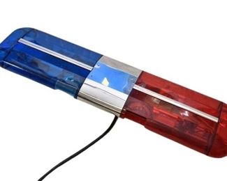 72. Blue Red and White Light Bar