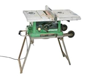 84. HITACHI 10 Jobsite Table Saw