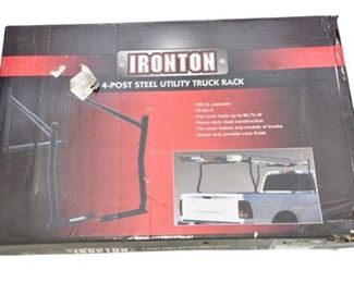 92. IRONTON Four Post Steel Utility Truck Rack
