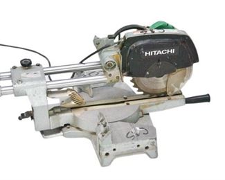 98. Hitachi 812Inch Sliding Compound Saw
