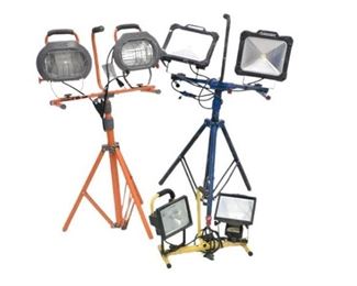 110. Three 3 Work Lights