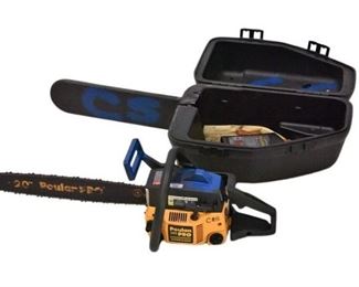111. POULAN 295 PRO Chainsaw With Case