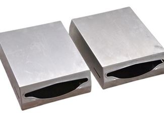 167. Two 2 Metal Paper Towel Holders