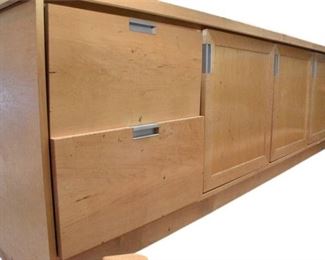 172. Wooden File Cabinet