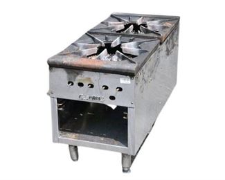 173. Imperial Two Burner Gas Pot Range
