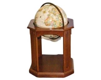 188. REPLOGLE World Classic Series Globe On Wooden Stand