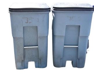 189. Two 2 Large Trash Bins