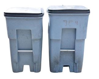 190. Two 2 Large Trash Bins