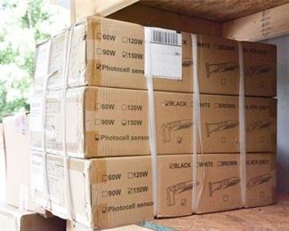 194. Group Lot Of NEW LED Shoebox Lights