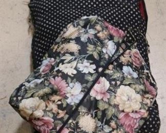 38 - Lot of 2 Garment Bags Vera Bradley - loaded w/ hangers
