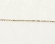 51 - 14K Gold 7" rope bracelet
