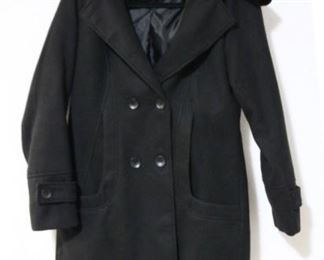 58 - Tanming Hooded Trench Coat Size S

