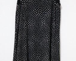 78a - Anne Klein Lined Short Sleeve Knit A-Line Dress Size 4
