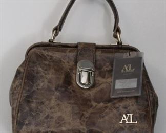 85 - Lazzaro Small Leather Handbag w/ shoulder strap (not pictured)
