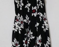 98a - Adrianna Papell Lined & Pleated A-line Knit Dress Size 4
