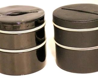 110a - Pair of Lancome make-up boxes
