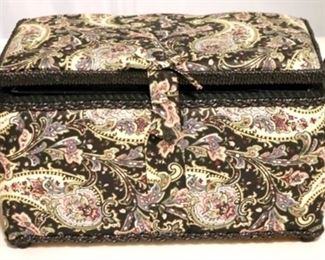 125a - Sewing box w/ assorted notions
