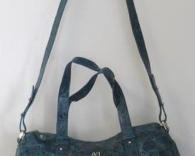 135 - Lazzaro Leather Handbag w/ Strap
