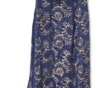 165a - Jovani lined lace evening gown - size 8 With sequins
