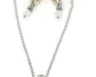 189 - Brighton heart necklace & woven bracelet 7 1/2" bracelet 16" necklace
