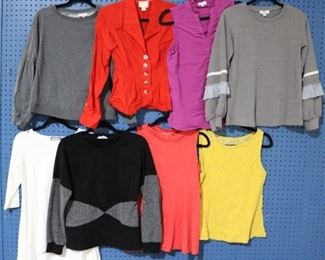 203a - Lot of Assorted Lady's Shirts/Sweaters sizes smalls & 6
