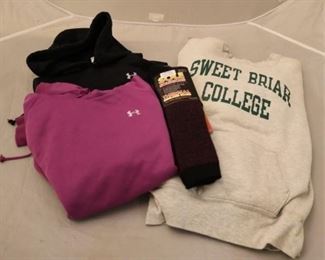 208a - Under Armour Hoodies, Socs & Champion Sweatshirt Hoodies - Sizes med Champion Sweatshirt double weave - size L
