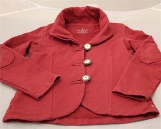 219a - Sweatshirt Button Up Jacket by Neon Buddha size xs
