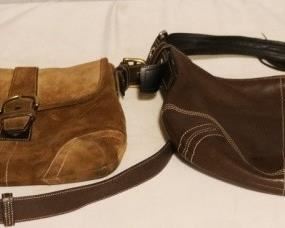 220 - Pair of 2 Coach Purses
