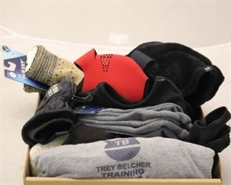 221a - Box lot of Winter Sports Accessories
