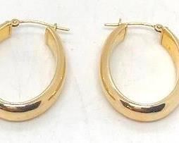 223 - Pair 14K yellow gold earrings 14K
