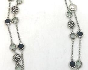 232 - Brighton 4 bead design 40" necklace
