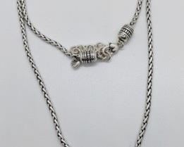 249 - Brighton Pendant Charm Holder Necklace 28" long
