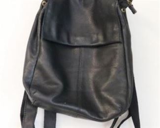255 - American Leather Co. Backpack Purse
