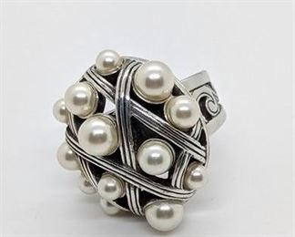 265 - Brighton Pearl Ring, size 6

