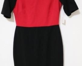 268a - Bigio Collection Knit Zippered Dress size - 4

