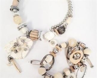 304 - Treska choker & bracelet
