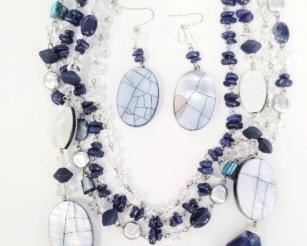 308 - Chico's necklace & earrings
