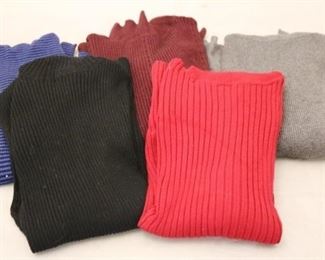 329 - Group Lot of Knit Turtlenecks, size s

